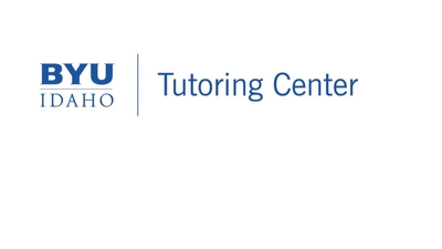 Neutral Formula Ions - BYU-Idaho