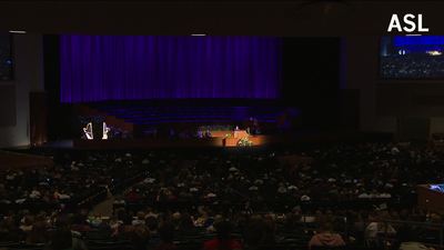 Elder Sabin shares 8 principles of peace and happiness with BYU