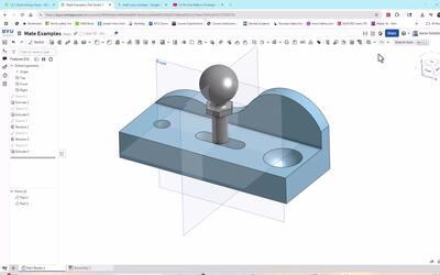 VIDEO A- Basic Assemblies in Onshape - BYU-Idaho