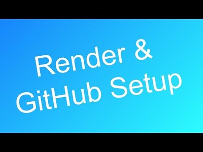 Deploy Node js API with Env Variables on Render Automatically with ...