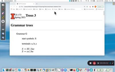 CS 173 (Spring 2021) Trees 3 - Illinois Media Space