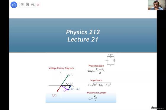 Lecture 21 PHYS 212 4 Pm Lecture A4 Fall 2020 - Illinois Media Space