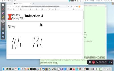 CS 173 (Spring 2021) Induction 4 - Illinois Media Space