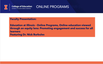 Education at Illinois - Online Programs, Online education viewed