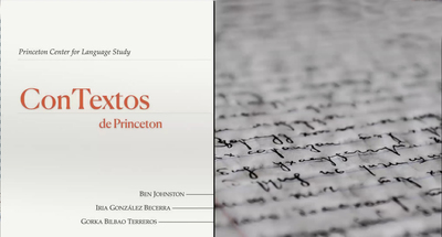 ConTextos de Princeton - Princeton University Media Central
