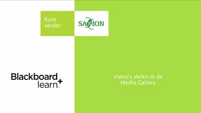 Media Gallery - Video Saxion