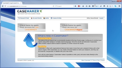 Casemaker Video -- by Susan Boland - University of Cincinnati MediaSpace