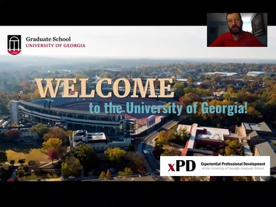 Graduate School xPD - University of Georgia Kaltura