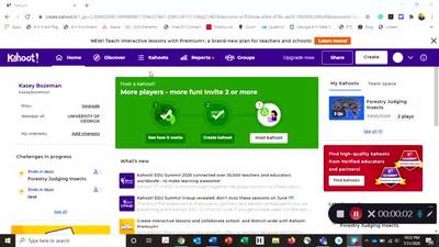 Kahoot Tutorial - University of Georgia Kaltura