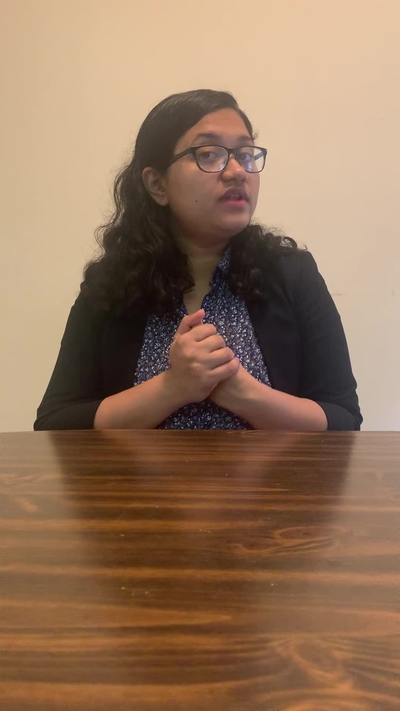 Three Minute Thesis 2020: Ankita Roy - University of Georgia Kaltura