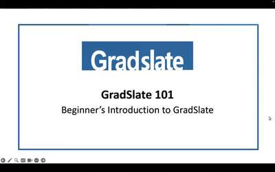 GradSlate101: Beginner