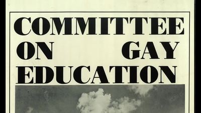 Gallery Highlight: Committee on Gay Education - University of Georgia Kaltura