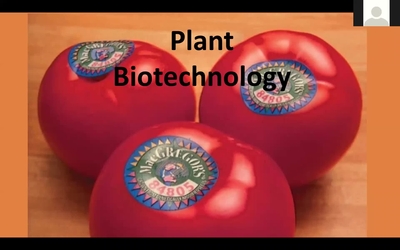 Plant Biotechnology Lecture - University of California, Davis