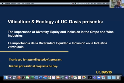 The Importance of Diversity, Equity and Inclusion in the Grape and Wine  Industries - University of California, Davis
