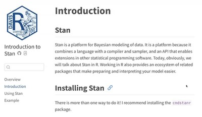 Davis R Users Group Stan in R 2023 10 25 University of