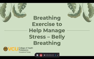 Stress belly exercises hot sale