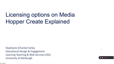 Licensing Options on Media Hopper Create Explained - Media Hopper Create