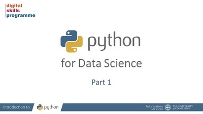 Python for Data Science Part 1 - Media Hopper Create