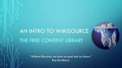 Wikisource  The free digital library