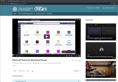 Requesting captions on your Mediahopper Create videos - Media Hopper Create