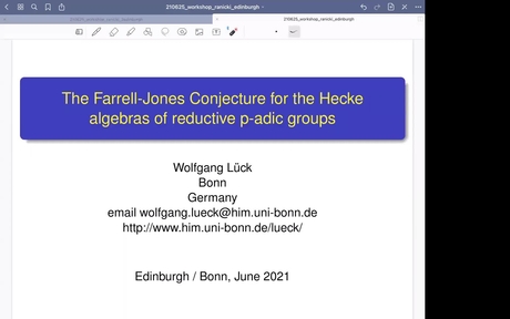 The Farrell-Jones Conjecture for the Hecke algebras of reductive p ...