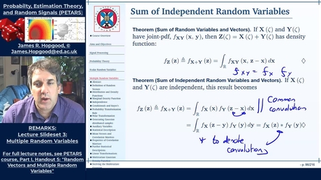 Topic 40 Sum Of Independent Random Variables Petars Chapter 5 Media Hopper Create