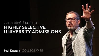 Paul Kanarek - Insiders Guide to College Admissions - Irvine Unified School  District