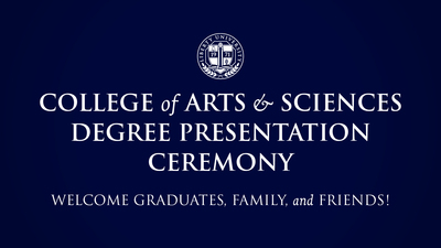 College of Arts & Sciences | May 11, 2:00PM - Liberty University
