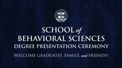 School of Behavioral Sciences:  Department of Counselor Education & Supervision | May 9, 2:00PM - Liberty University