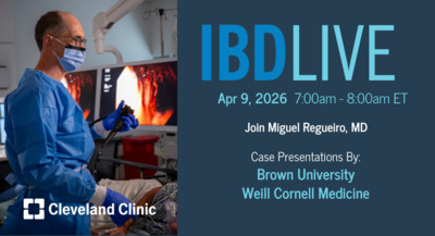 IBD Live - April 9, 2026 - ConsultQD Live | Physician to physician video platform