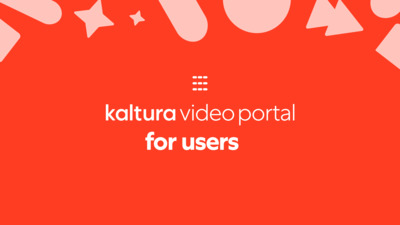 How to Upload Media from Desktop - Kaltura Learning