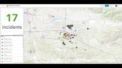 Layout in Operations Dashboard - Esri Videos: GIS, Events, ArcGIS ...