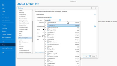 Add Custom Fonts to ArcGIS Pro - Esri Videos: GIS, Events, ArcGIS ...
