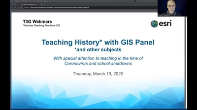 Teaching History with GIS Panel - Esri Videos: GIS, Events, ArcGIS ...