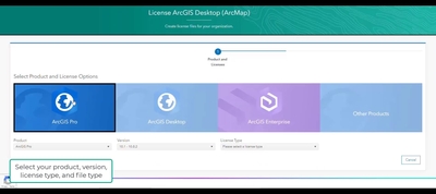 Concurrent Use License File - Esri Videos: GIS, Events, ArcGIS Products ...