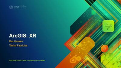 ArcGIS: XR (Extended Reality) - Esri Videos: GIS, Events, ArcGIS ...