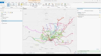 Mapping Transit Stops And Lines - Esri Videos: GIS, Events, ArcGIS ...