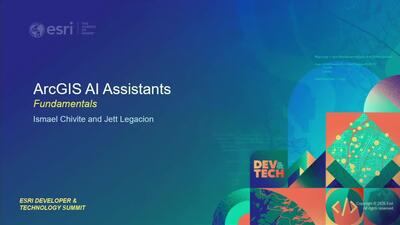 ArcGIS AI Assistants: Fundamentals - Esri Videos: GIS, Events, ArcGIS ...