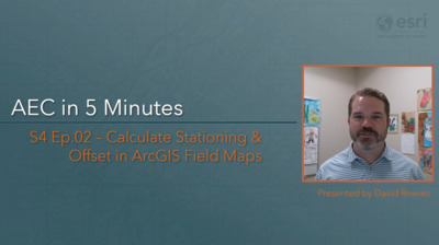 GIS for AEC in 5 min S4E02 - Calculate Stationing & Offset in ArcGIS ...