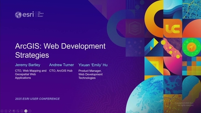 ArcGIS: Web Development Strategies - Esri Videos: GIS, Events, ArcGIS ...