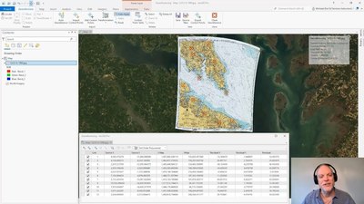 Georeferencing In ArcGIS Pro In 5 Minutes: Rubbersheeting - Esri Videos ...