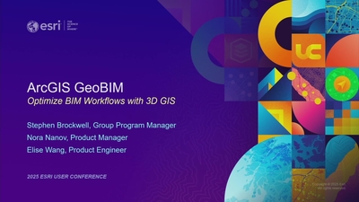 ArcGIS GeoBIM: Optimize BIM Workflows with 3D GIS - Esri Videos: GIS ...