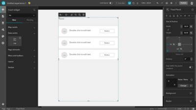 Add a Header and Group Multiple List Widgets in ArcGIS Experience ...