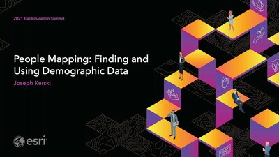 People Mapping: Finding and Using Demographic Data - Esri Videos: GIS ...