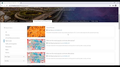 Browse Issues in Esri Maps for Public Policy | A Tour of Esri Maps for ...