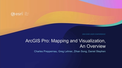 ArcGIS Pro: Mapping And Visualization, An Overview - Esri Videos: GIS ...