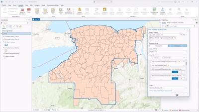 Use the Add Business Analyst Data Utility in ArcGIS Pro - Esri Videos ...
