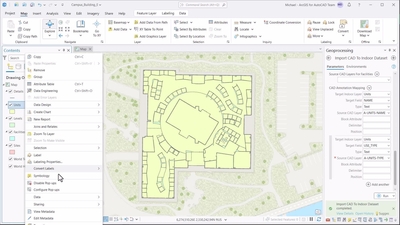 Prepare CAD Floorplans for Indoor GIS using ArcGIS Pro - Esri Videos ...
