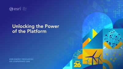 Unlocking the Power of the Platform - Esri Videos: GIS, Events, ArcGIS ...