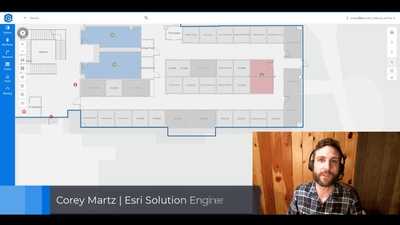 Campus Security with ArcGIS Indoors - Esri Videos: GIS, Events, ArcGIS Products &amp; Industries
